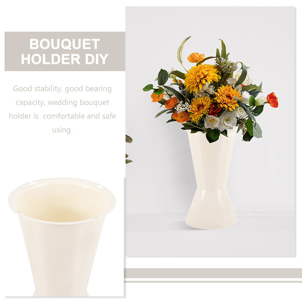 5Pcs Lightweight Plastic Bouqu - Wedding Floral Supply 评论和价格