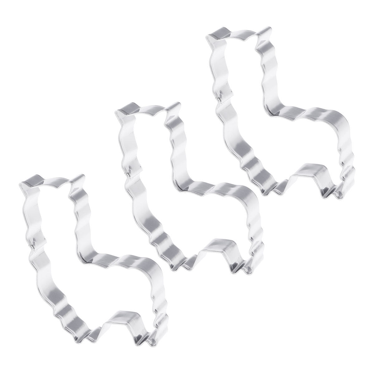 3Pcs Alpaca Shaped Stainless S - Wedding Decoration Supply 评论和价格