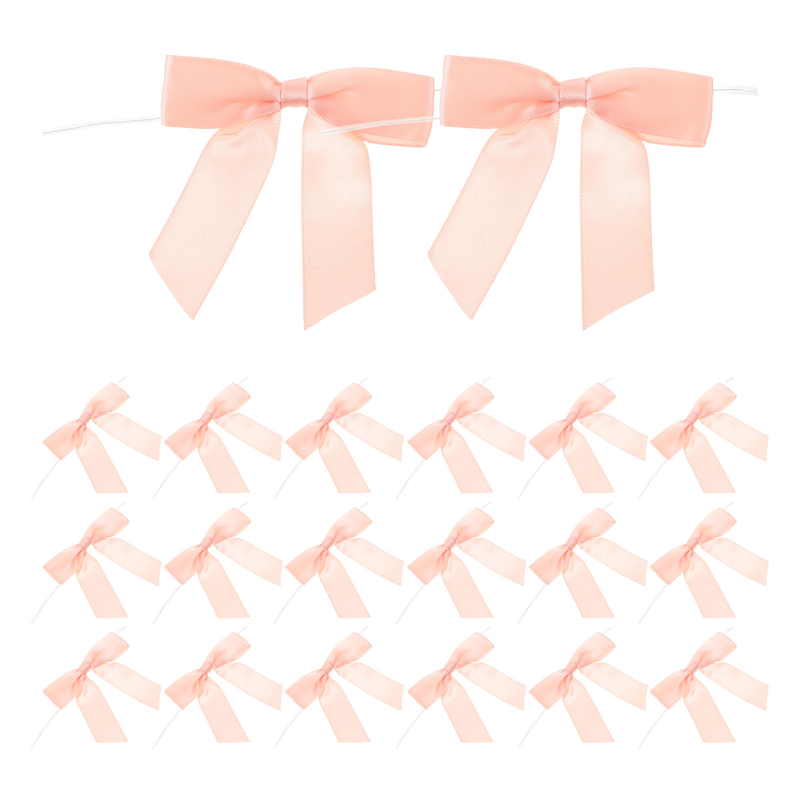 50Pcs Decorative Satin Ribbon  - Wedding Decoration Supply 评论和价格