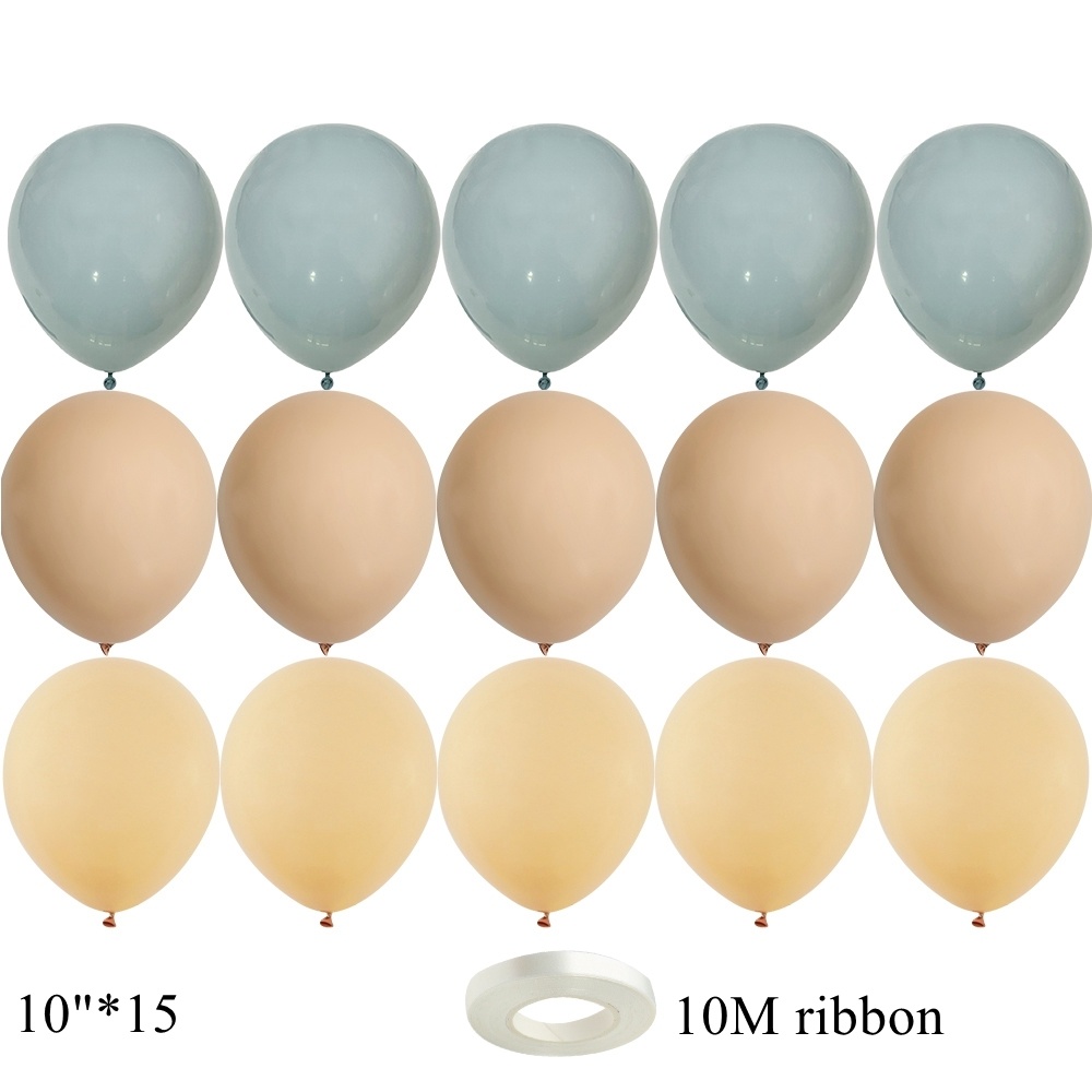 15/20PCS 10inch Retro Balloon  - Wedding Supply Kit 评论和价格