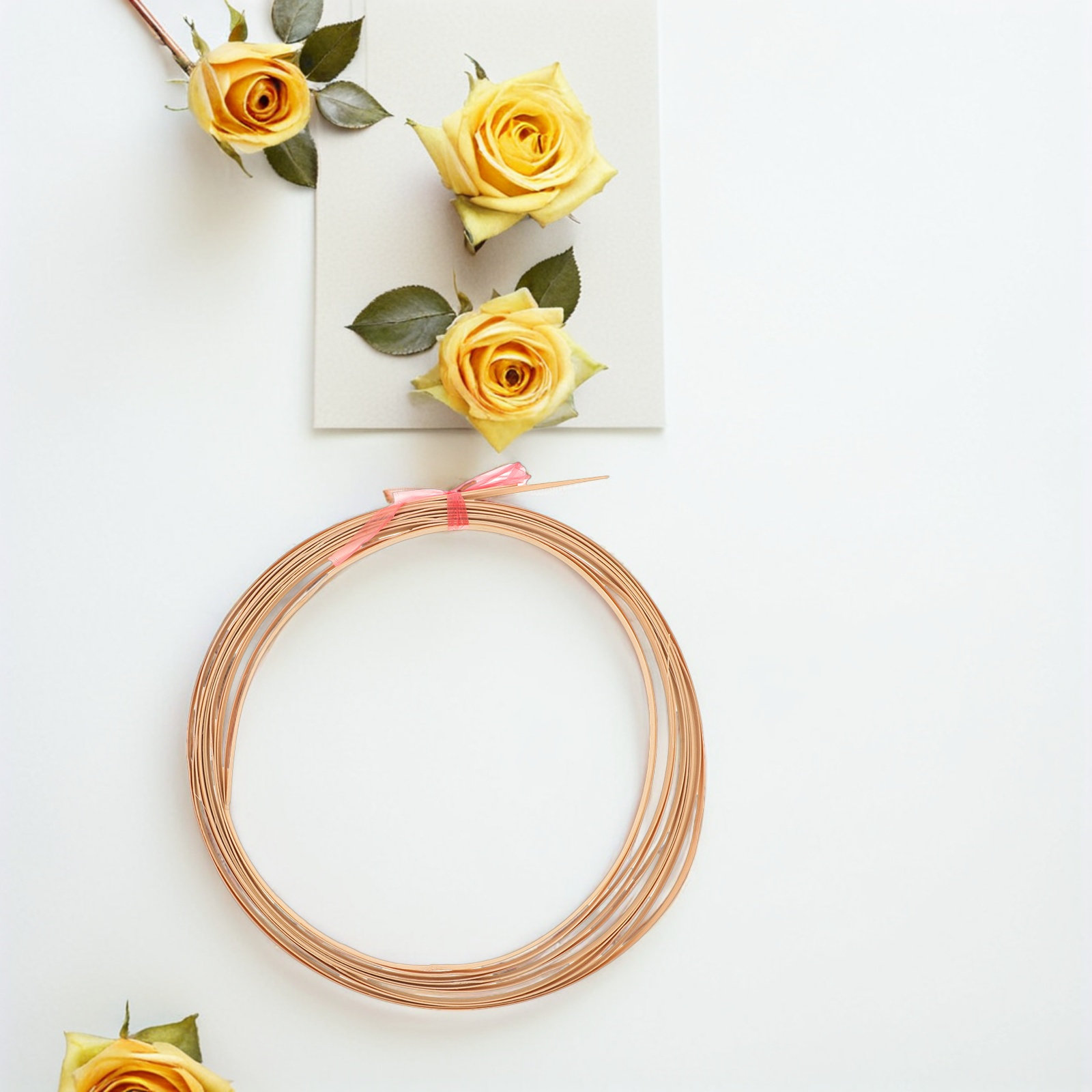 2Pcs Handmade Bamboo Weaving M - Wedding Floral Supply 评论和价格