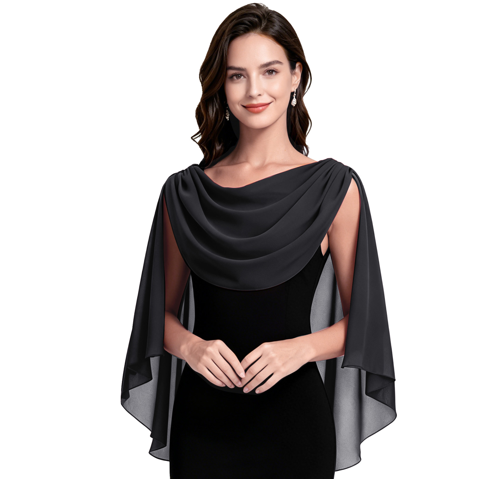 Cowl Neck Shawls Wraps for Wom - Wedding Dress Supply 评论和价格
