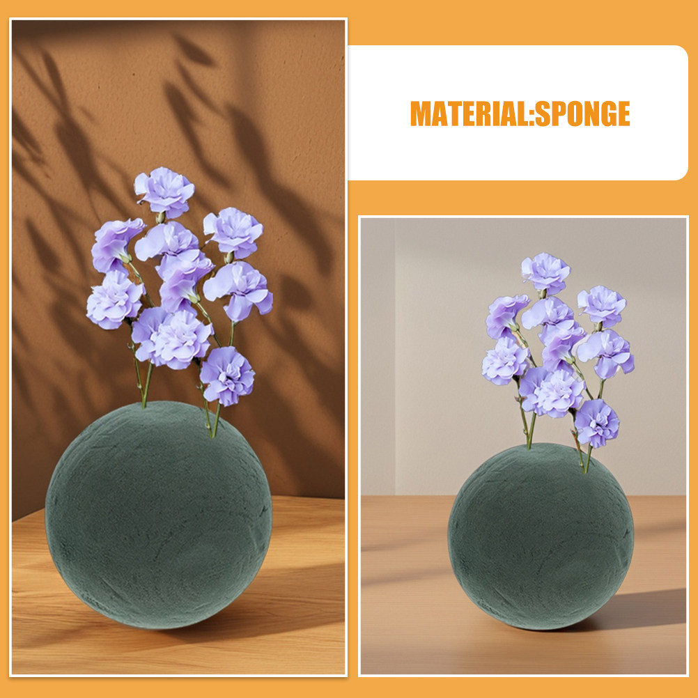 2Pcs Floral Foam Round Sphere  - Wedding Floral Supply 评论和价格