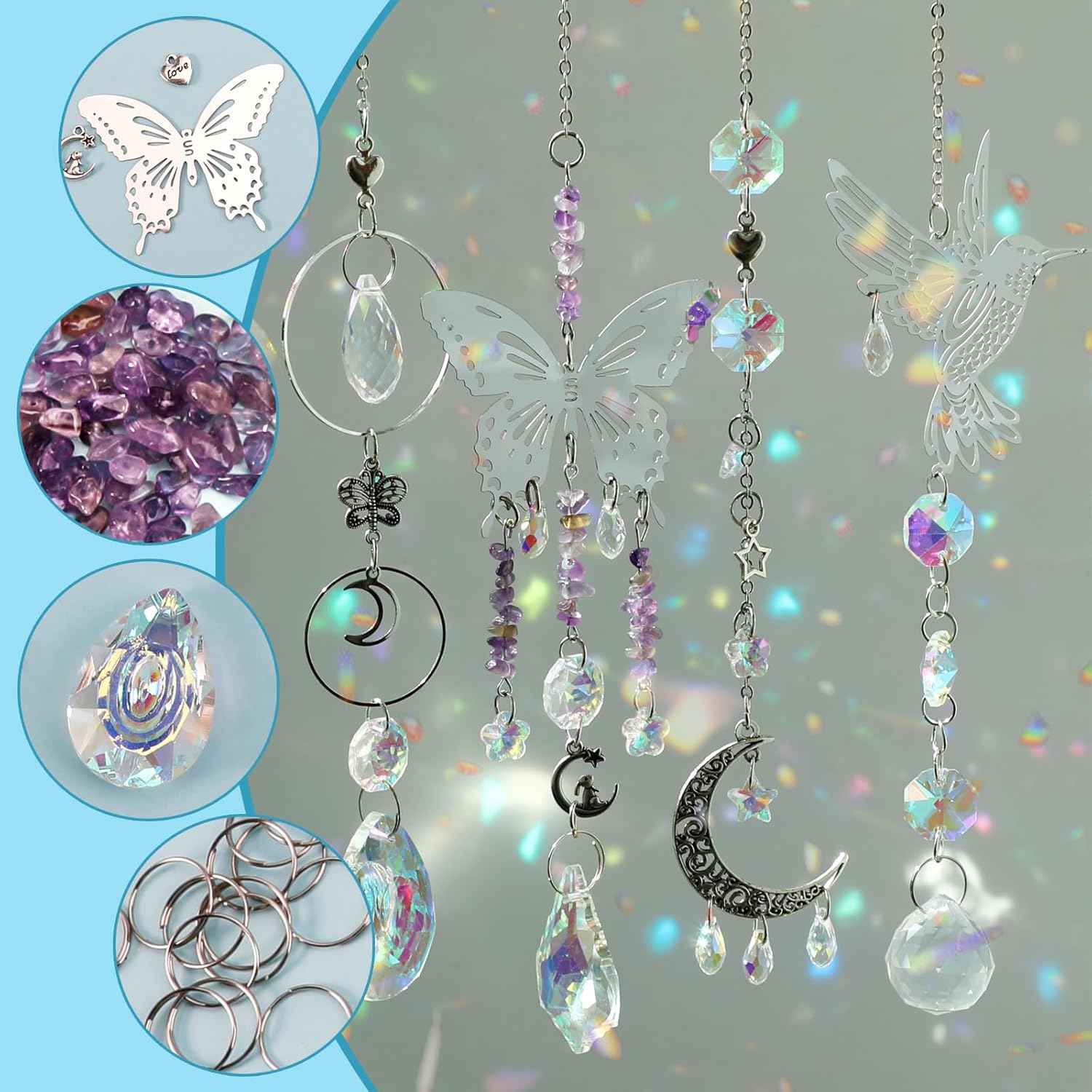 DIY 400pcs SunCatchers Making  - Wedding Supply Kit 评论和价格