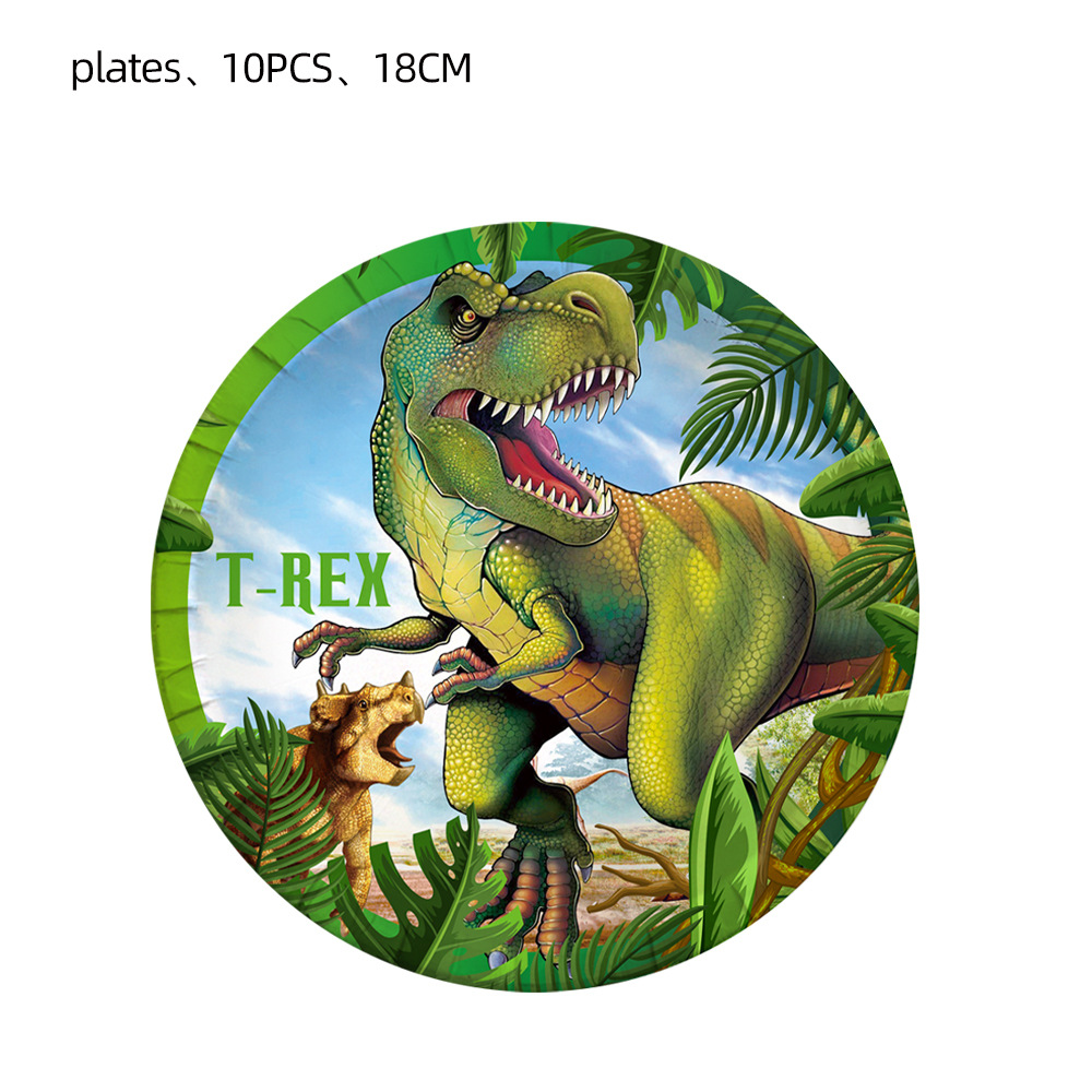Dinosaurs Birthday Party Decor - Wedding Supply Kit 评论和价格