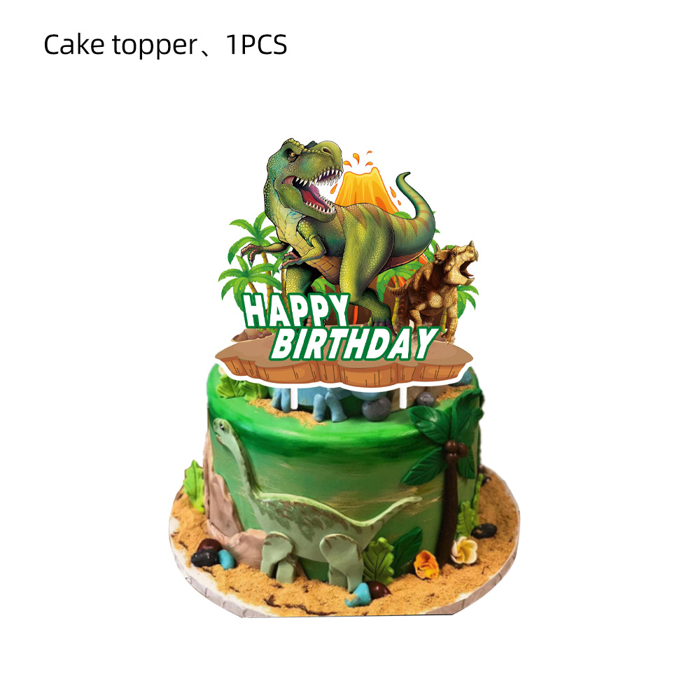 Dinosaurs Birthday Party Decor - Wedding Supply Kit 评论和价格