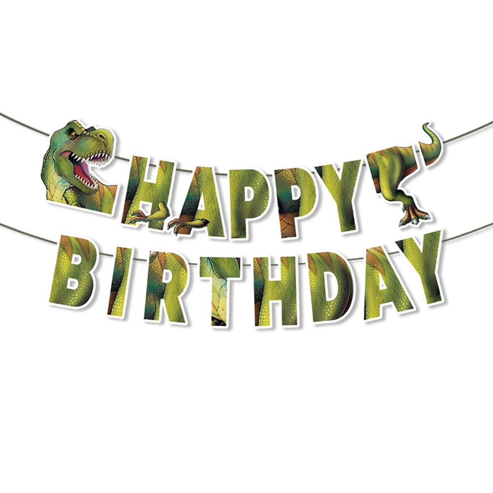 Dinosaurs Birthday Party Decor - Wedding Supply Kit 评论和价格