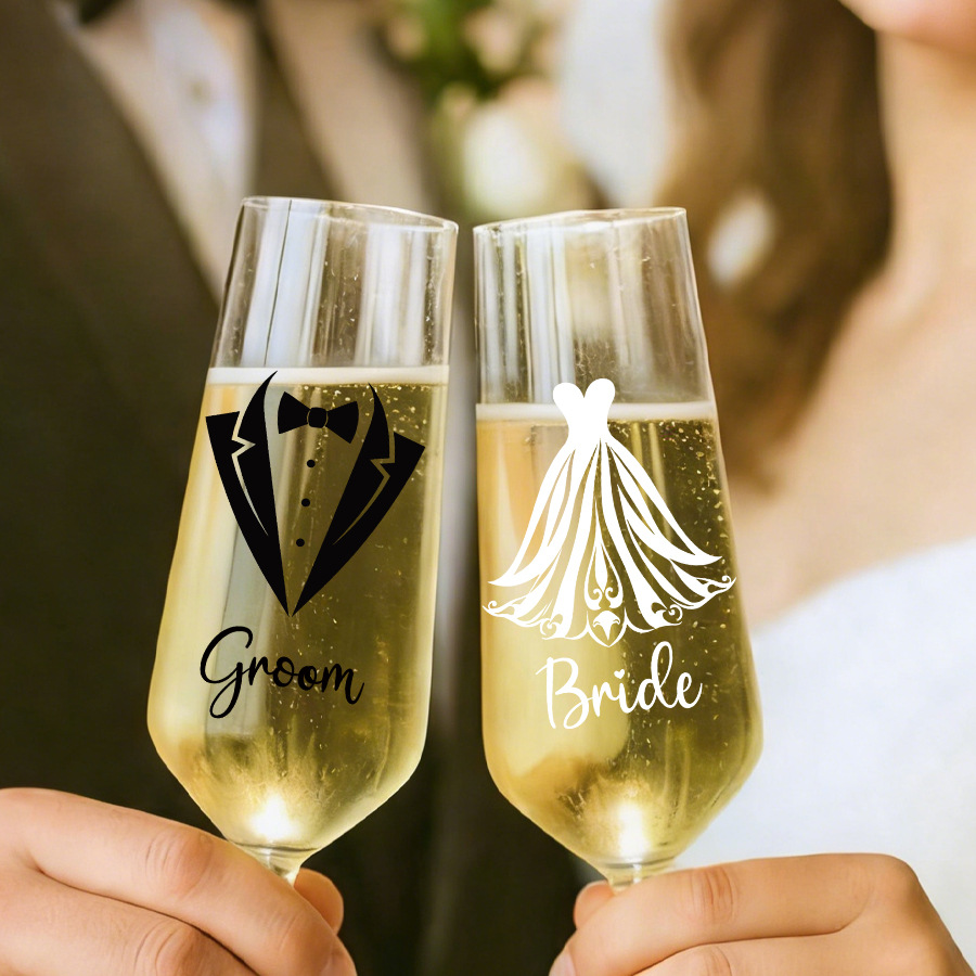 Wedding Champagne Glass Decora - Wedding Dress Supply 评论和价格
