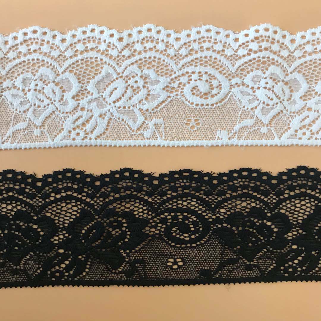 Exquisite Elastic Lace Trim, A - Wedding Floral Supply 评论和价格