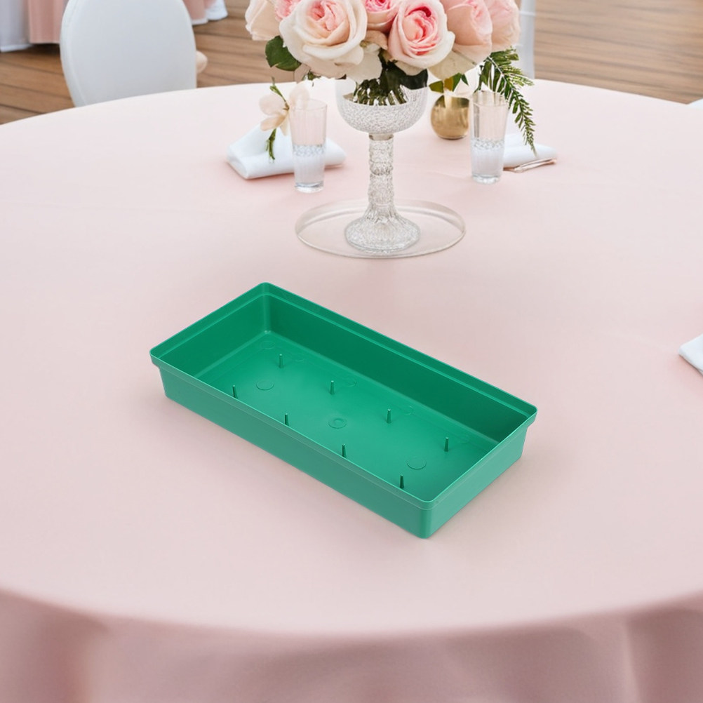 8Pcs Floral Mud Tray Rectangle - Wedding Floral Supply 评论和价格