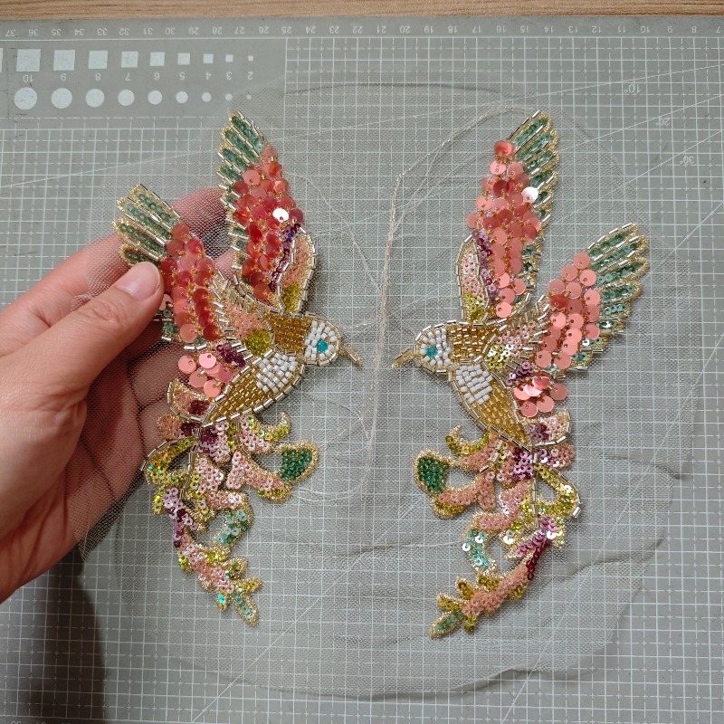 1 Pair Newly Launched Beaded E - Wedding Dress Supply 评论和价格